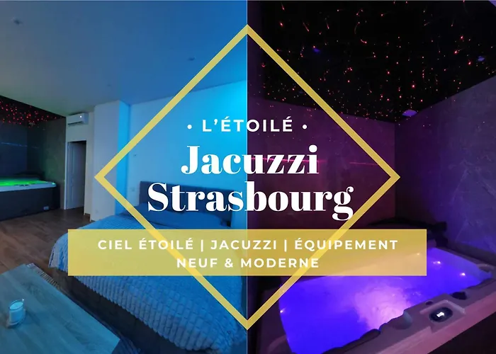 L\'Etoile Strasbourg Jacuzzi Detente & Confort